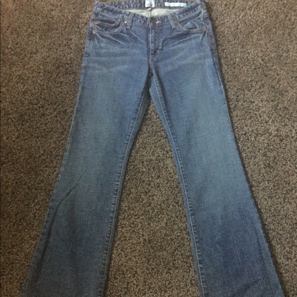 Salt never worn flares. Low rise